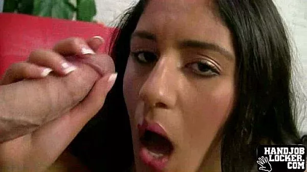 Latina handjob slut