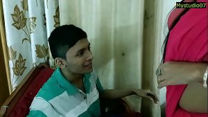 18yrs Hot Teen Boy Best Sex with Beautiful Tutor Madam! Indian Sex