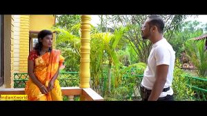 18yrs Village wife paying room rent! Hindi Web series Sex