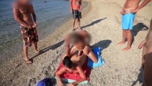 Anal cumshot party in Mykonos! Fuck me in the ass!