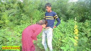 Dating sex in jungle with cute girlfriend! Desi love sex