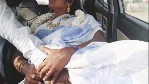 Desi car sex. Beautiful bhabi car romance with husband’s brother. Telugu dirty talks.