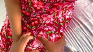 Desi Girl aathiyaa having romantic evening with BOYFRIEND