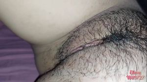 Desi Hindi my horny wife lets me see her pussy when we are alone, big pussy natural wet