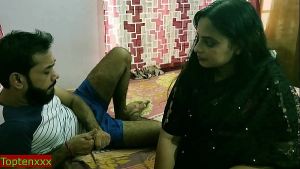 Desi Hot Bhabhi was very shy! She want to fuck her but she is confused! Clear dirty audio