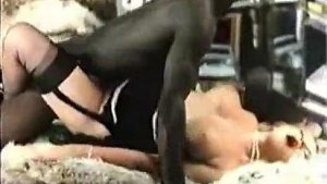 Enjoying the Big Black Cock