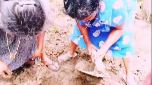 Full video. Villege threesom sex. Forming maids with land owner. Telugu dirty talks.