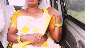 House maid aunty car sex. Telugu dirty talks.