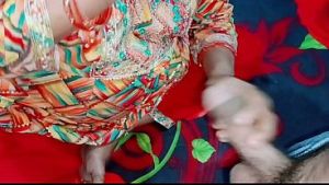 Indian bhabhi tight ass fucking video doggy style position with clear Hindi voice