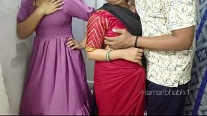 Indian Desi Threesome Sex.