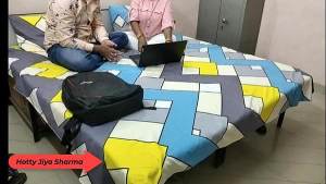 Indian housewife called her ex-boyfriend for rough sex