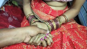 Indian Housewife Making Love