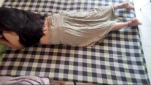 Kammo Darling Ki pahli Gaand fuck with her sasur ji while she lying in doggy hindi sex