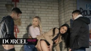 Orgy with the big boobs MILF Mariska