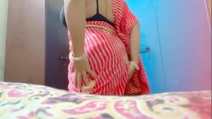 Romantic And Hot StepMom Showing Her Big Boobs And Panty Closeup