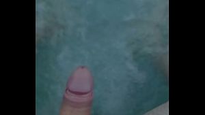 Sex in hot tub