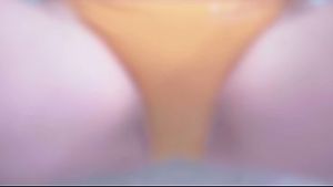 She loves pissing in her orange panties and when they are wet she loves the heat of this game – Full sex tape