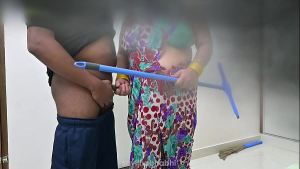 Telugu andhra maid having fun with landlord