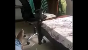 Vijayawada aunty with big ass shows her back to provoke owner