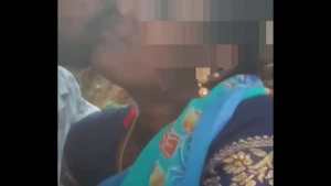 Xxx bhabi aunty outdoor kissing lover and  hairy pussy fucked