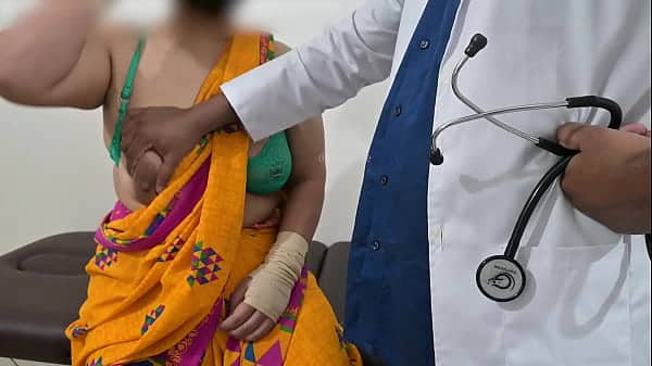 Andhra clinic doctor playing with housewife