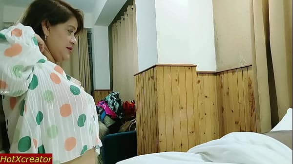 Aunty caught me while fucking her friend Mim! Caught sex