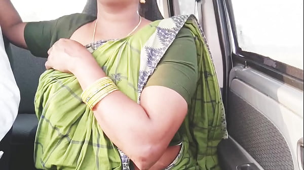 Beautiful Indian maid car sex Telugu dirty talks.
