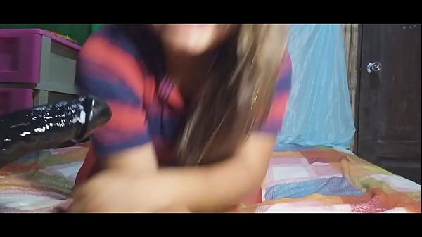 FOREVER A HOT SLUT!! MY STEPSON WON THE BET AND SENT HIM MY OLD COLLECTION OF HOMEMADE PORN VIDEOS. FIRST I FLIRT WITH MY TITS AND THEN I MASTURBATE MY ASS WITH THE BROWN DILDO. SLOW AND DELICIOUS ANAL SEX