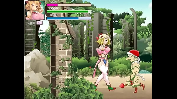 Hot blonde lady having sex with goblin man in Emulis of the valley of magic new porn ryona gameplay hentai video
