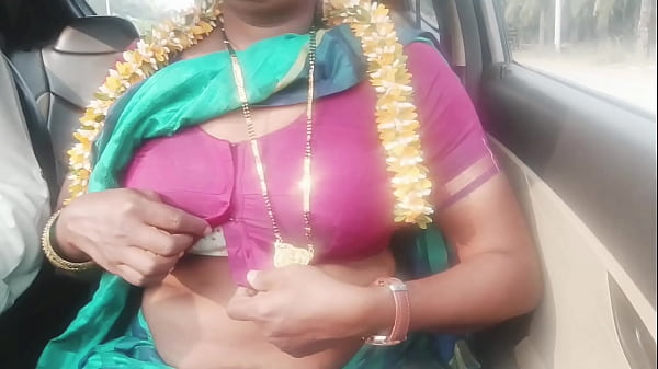 Indian car sex.housewife with husbend’s father long drive for fucking. Telugu dirty talks.