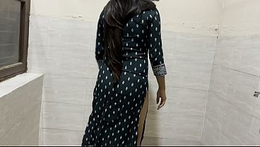 Indian hot bhabhi  fucked with devar ji dirty in washroom in hindi audio