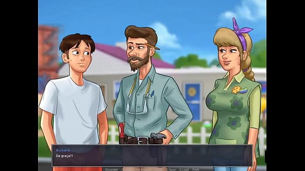 Jogo Porno 2D, Summertime Saga ep 45 – Quero pegar a Tia da Creche