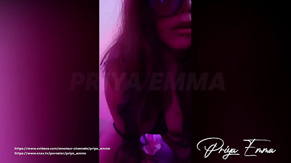 Lovely Young Indian Desi Priya Emma Performing on Webcam Chat Riding a Dildo – Indian XXX Video