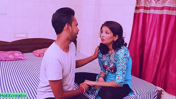 New Boyfriend first sex with Indian Cute Girl! Dating Sex