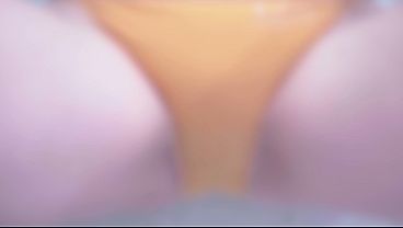 She loves pissing in her orange panties and when they are wet she loves the heat of this game – Full sex tape