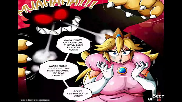 Super Mario Princess Peach Pt. 1 – Bowser Fills Princess Peach’s Throat and asshole with Cum as she is Trapped in the Castle – Sex Slave