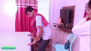 Beautiful Madam Amazing Threesome Sex! Indian Threesome Sex