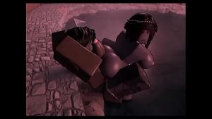 Chica en Roblox tiene sexo