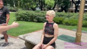 FREYJAXTREME en su primer GANG BANG con DOBLE penetracion