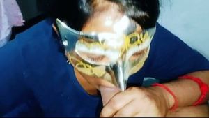 I accidentally ejaculated in Bhabhi’s mouth. Neha Bhabhi sucks cock very well.