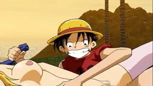 luffy y rossette hentai