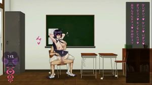 Pretty college lady having sex with a man in Breeding log new hentai game gameplay