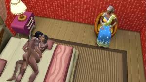 Step son leaves his stepsister pregnant in front of his – indian family sex