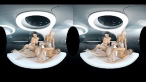 The first VR porn in space with Patty Michova, Vanessa Decker and Blanche