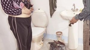 The indian plumber seduced by dirty talking the Bbw mistress and rough anal fucked her big ass with his big cock in mare style