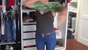 The maid’s stepson caresses my ass, I get aroused and ask him to fuck me.