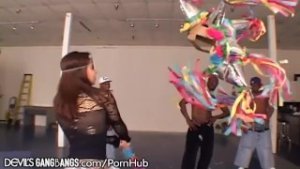 DevilsGangbangs Latina Buttfucked by BBCs