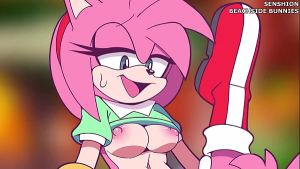 Sonic the Hedgehog: Amy Rose X Amy Scissoring [Beachside Bunnies & Senshion] (5-20-2024) (Lesbian Selfcest/Classic & Modern/Sonic Generations)