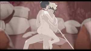 Video 4 Sarada x Boruto – After 3 long years, the pair finally reunites and immediately start fucking like a horny couple!