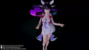 Mmd – Lumine x Columbina Sex